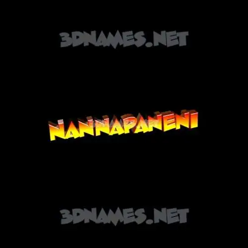nannapaneni in Black Background style - 3D name wallpaper nannapaneni in Black Background style - 3D name wallpaper
