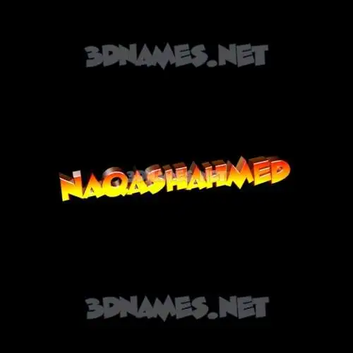 naqashahmed in Black Background style - 3D name wallpaper naqashahmed in Black Background style - 3D name wallpaper