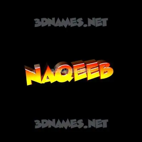 naqeeb in Black Background style - 3D name wallpaper naqeeb in Black Background style - 3D name wallpaper