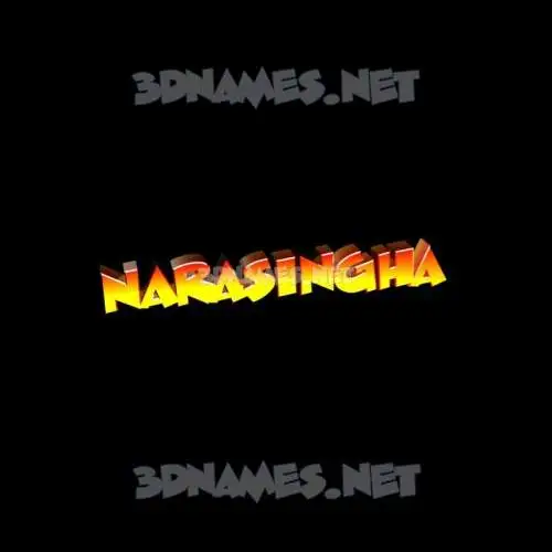 narasingha in Black Background style - 3D name wallpaper narasingha in Black Background style - 3D name wallpaper