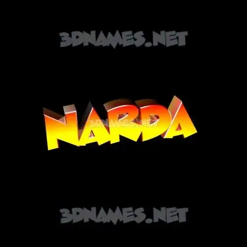 narda in Black Background style - 3D name wallpaper narda in Black Background style - 3D name wallpaper