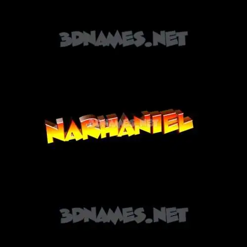 narhaniel in Black Background style - 3D name wallpaper narhaniel in Black Background style - 3D name wallpaper