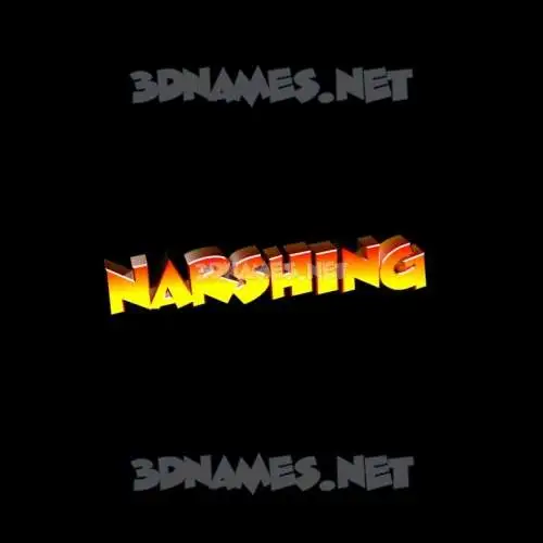 narshing in Black Background style - 3D name wallpaper narshing in Black Background style - 3D name wallpaper