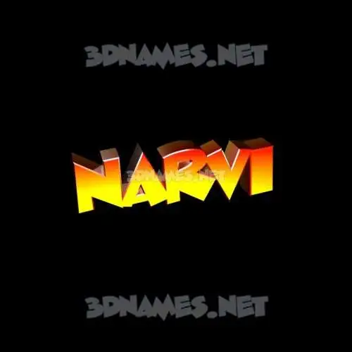 narvi in Black Background style - 3D name wallpaper narvi in Black Background style - 3D name wallpaper