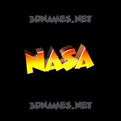 nasa in Black Background style - 3D name wallpaper nasa in Black Background style - 3D name wallpaper