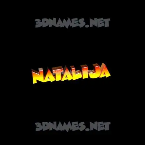 natalija in Black Background style - 3D name wallpaper natalija in Black Background style - 3D name wallpaper