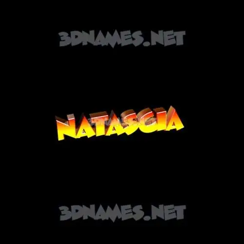 natascia in Black Background style - 3D name wallpaper natascia in Black Background style - 3D name wallpaper