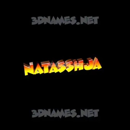 natasshja in Black Background style - 3D name wallpaper natasshja in Black Background style - 3D name wallpaper