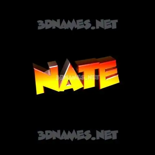 nate in Black Background style - 3D name wallpaper nate in Black Background style - 3D name wallpaper