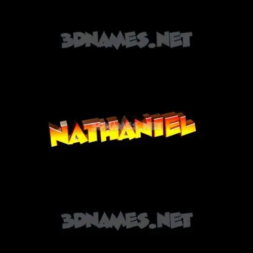nathaniel in Black Background style - 3D name wallpaper nathaniel in Black Background style - 3D name wallpaper