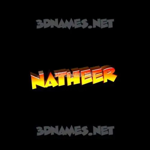 natheer in Black Background style - 3D name wallpaper natheer in Black Background style - 3D name wallpaper