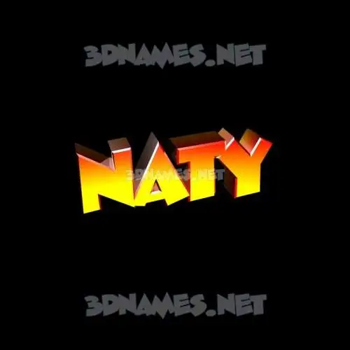naty in Black Background style - 3D name wallpaper naty in Black Background style - 3D name wallpaper