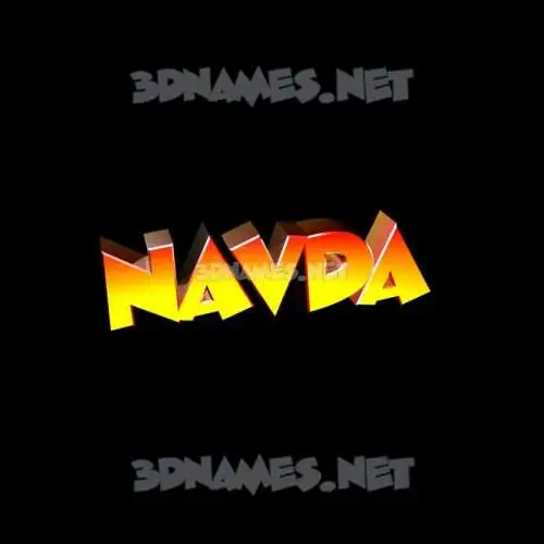 navda in Black Background style - 3D name wallpaper navda in Black Background style - 3D name wallpaper