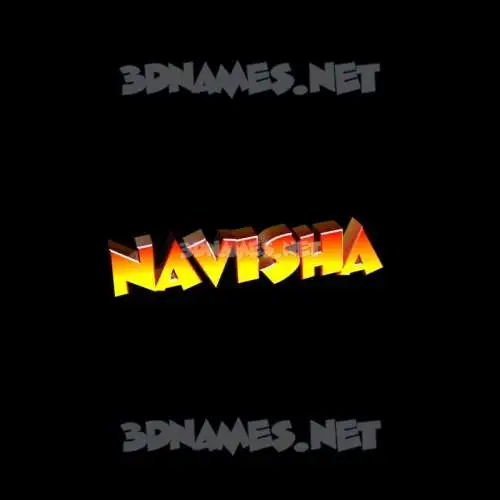 navisha in Black Background style - 3D name wallpaper navisha in Black Background style - 3D name wallpaper