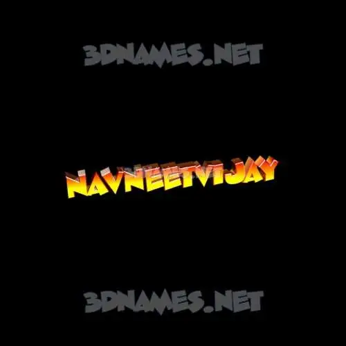 navneetvijay in Black Background style - 3D name wallpaper navneetvijay in Black Background style - 3D name wallpaper