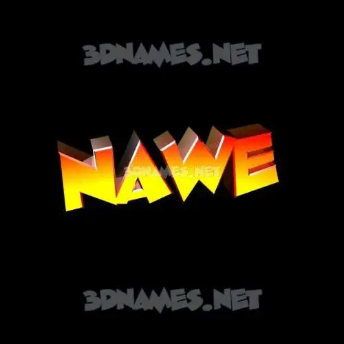 nawe in Black Background style - 3D name wallpaper nawe in Black Background style - 3D name wallpaper