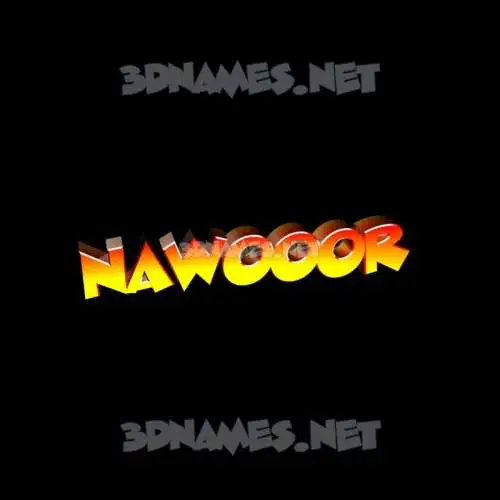 nawooor in Black Background style - 3D name wallpaper nawooor in Black Background style - 3D name wallpaper