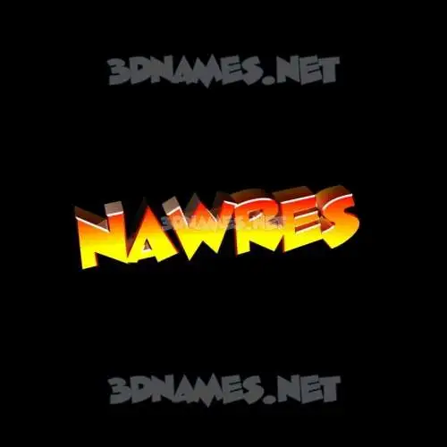 nawres in Black Background style - 3D name wallpaper nawres in Black Background style - 3D name wallpaper