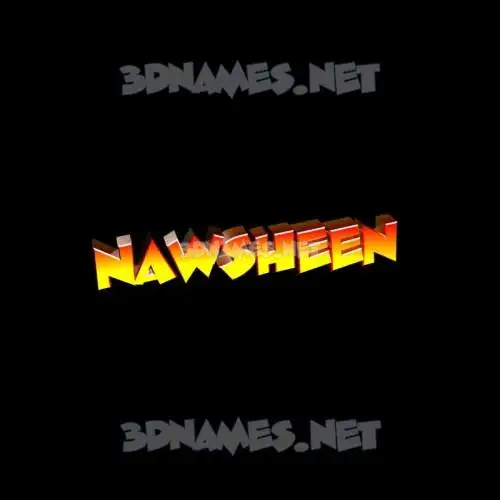 nawsheen in Black Background style - 3D name wallpaper nawsheen in Black Background style - 3D name wallpaper