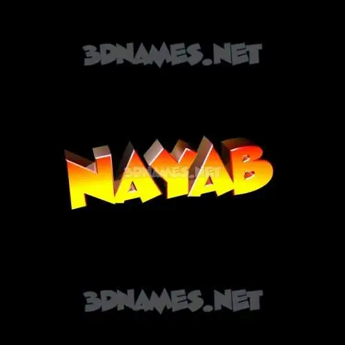 nayab in Black Background style - 3D name wallpaper nayab in Black Background style - 3D name wallpaper