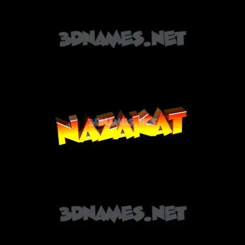 nazakat in Black Background style - 3D name wallpaper nazakat in Black Background style - 3D name wallpaper