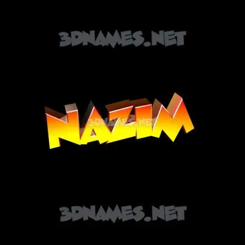 nazim in Black Background style - 3D name wallpaper nazim in Black Background style - 3D name wallpaper