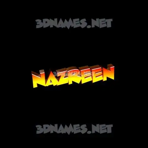nazreen in Black Background style - 3D name wallpaper nazreen in Black Background style - 3D name wallpaper