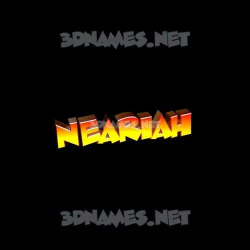 neariah in Black Background style - 3D name wallpaper neariah in Black Background style - 3D name wallpaper