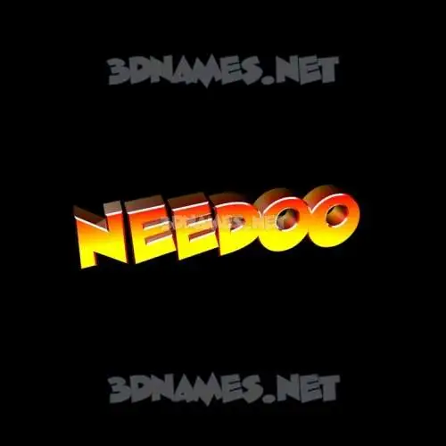 needoo in Black Background style - 3D name wallpaper needoo in Black Background style - 3D name wallpaper