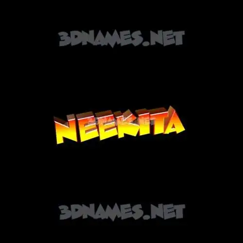 neekita in Black Background style - 3D name wallpaper neekita in Black Background style - 3D name wallpaper