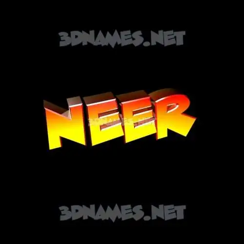 neer in Black Background style - 3D name wallpaper neer in Black Background style - 3D name wallpaper