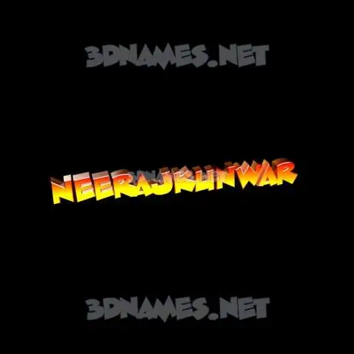 neerajkunwar in Black Background style - 3D name wallpaper neerajkunwar in Black Background style - 3D name wallpaper