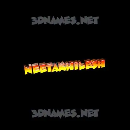 neetakhilesh in Black Background style - 3D name wallpaper neetakhilesh in Black Background style - 3D name wallpaper
