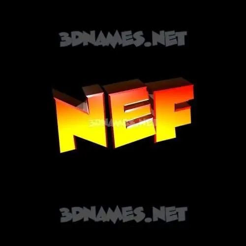 nef in Black Background style - 3D name wallpaper nef in Black Background style - 3D name wallpaper