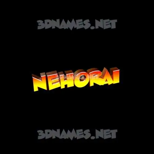 nehorai in Black Background style - 3D name wallpaper nehorai in Black Background style - 3D name wallpaper