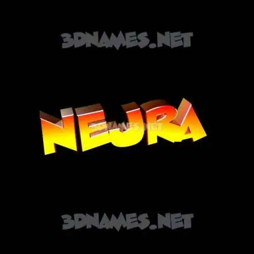 nejra in Black Background style - 3D name wallpaper nejra in Black Background style - 3D name wallpaper