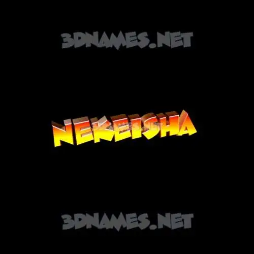 nekeisha in Black Background style - 3D name wallpaper nekeisha in Black Background style - 3D name wallpaper