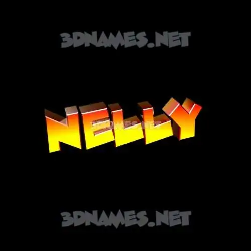 nelly in Black Background style - 3D name wallpaper nelly in Black Background style - 3D name wallpaper