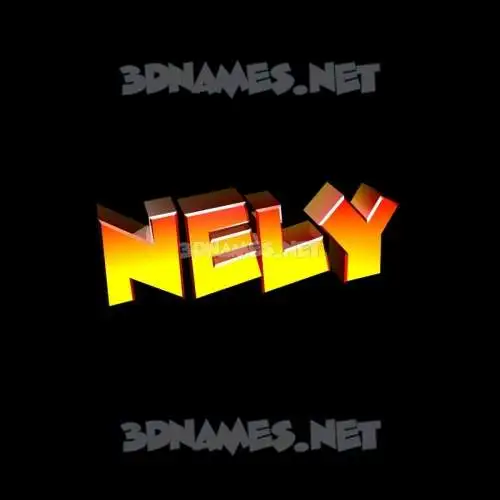 nely in Black Background style - 3D name wallpaper nely in Black Background style - 3D name wallpaper