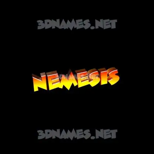 nemesis in Black Background style - 3D name wallpaper nemesis in Black Background style - 3D name wallpaper