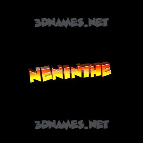 neninthe in Black Background style - 3D name wallpaper neninthe in Black Background style - 3D name wallpaper