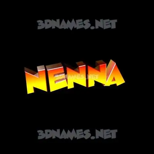 nenna in Black Background style - 3D name wallpaper nenna in Black Background style - 3D name wallpaper