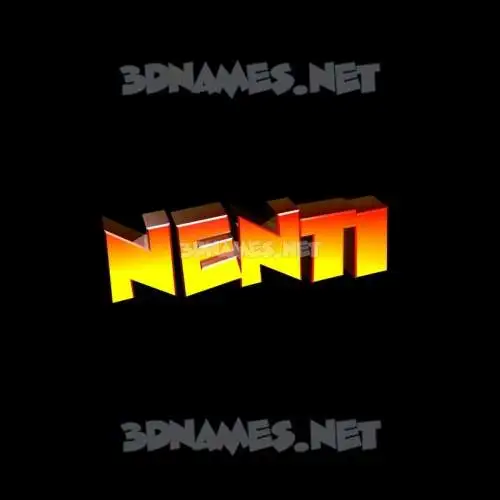 nenti in Black Background style - 3D name wallpaper nenti in Black Background style - 3D name wallpaper