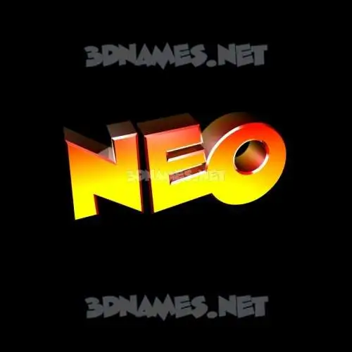 neo in Black Background style - 3D name wallpaper neo in Black Background style - 3D name wallpaper