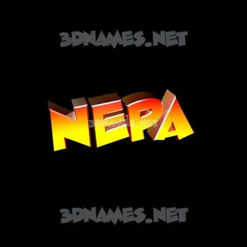 nepa in Black Background style - 3D name wallpaper nepa in Black Background style - 3D name wallpaper