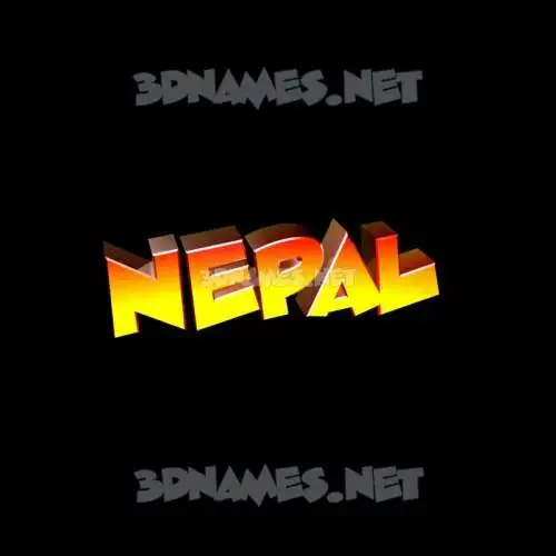 nepal in Black Background style - 3D name wallpaper nepal in Black Background style - 3D name wallpaper