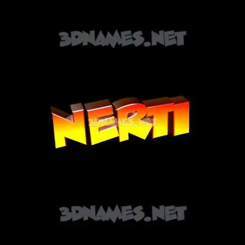 nerti in Black Background style - 3D name wallpaper nerti in Black Background style - 3D name wallpaper