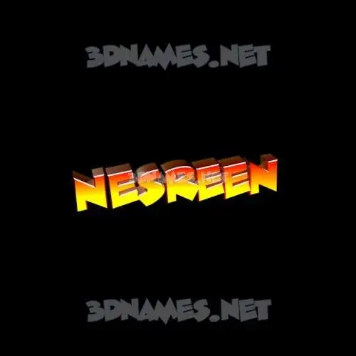 nesreen in Black Background style - 3D name wallpaper nesreen in Black Background style - 3D name wallpaper