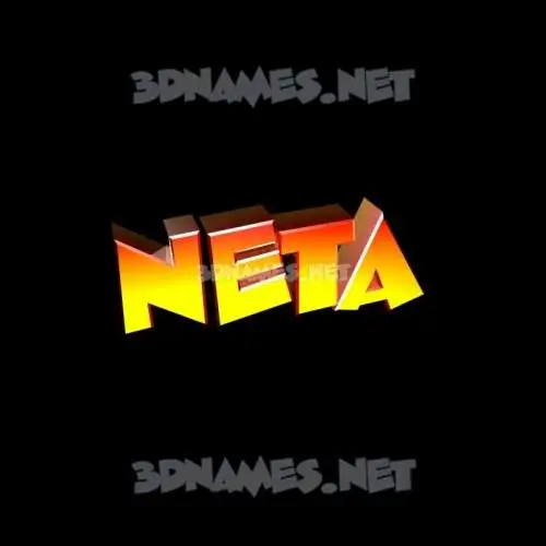 neta in Black Background style - 3D name wallpaper neta in Black Background style - 3D name wallpaper
