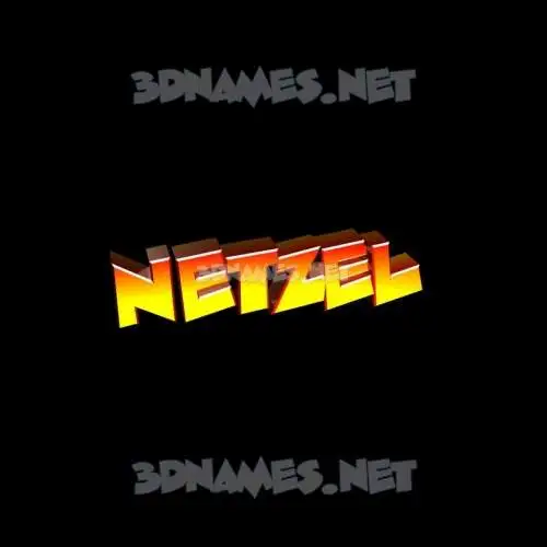 netzel in Black Background style - 3D name wallpaper netzel in Black Background style - 3D name wallpaper